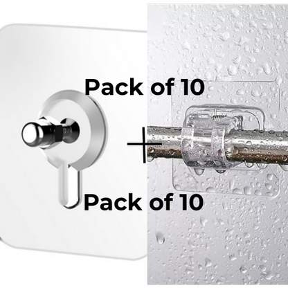 Self Adhesive curtain clip & hook
